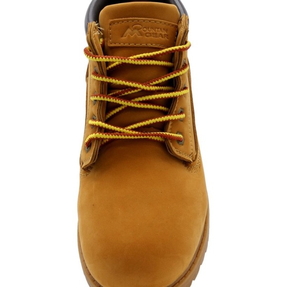 Kids Mountain Gear Ranger Wheat Brown Chukka Boots - Picture 3 of 6